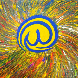Zul Jalal Wal Ikram, Modern Textured Abstract
